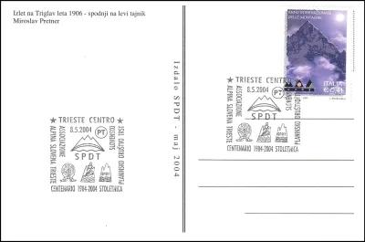 STOLETNICA PLANINSKO DRUŠTVO TRST 1904 - 2004